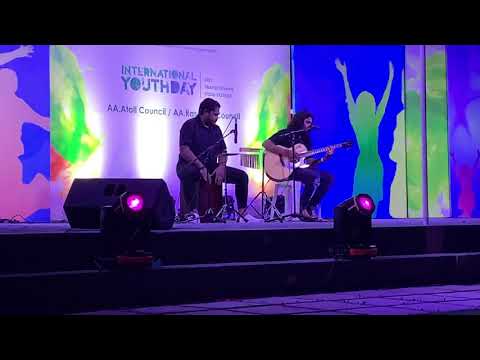 Koaraadi theyofulhi live cover - Acoustic version  ( international youth day 2021- AA Rasdhoo )
