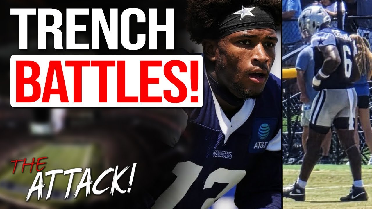 Dallas Cowboys *PHYSICAL* 1-on-1 Pass Rush Drills GOT HEATED on Day 5 of Training Camp!