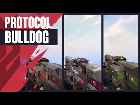 Protocol 781-A Bulldog Skin Showcase - Valorant Protocol 781-A Skins
