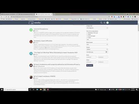 Omeka S (VRA) Vocabulary Import