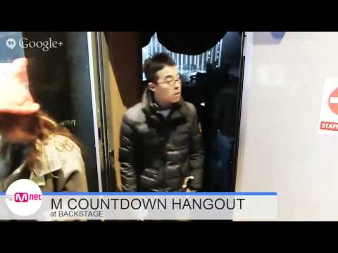 M COUNTDOWN HANGOUT CAM at BACKSTAGE Tasty cut