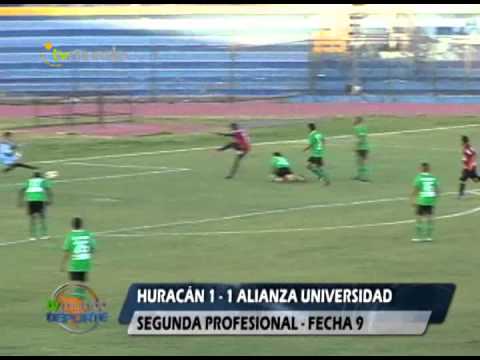 Sportivo Huracán 1 - 1 Alianza Universidad - fecha 9 - Tvmundo Deportes 2013