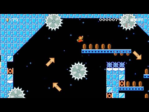Super Mario Maker 2 - Easy Zigzag x Lift (100sec) by The P King - No Commentary