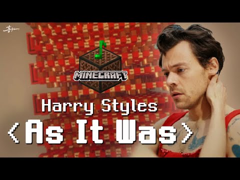Harry Styles - As It Was in Minecraft [Note Block cover](Lyrics)