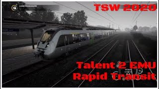 Train Sim World 2020 - Rapid Transit Scenario 3 - North Bound