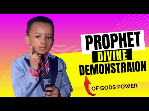 #youngest  PROPHET DIVINE IN NIGERIA DEMONSTRATING GODS RAW POWER
