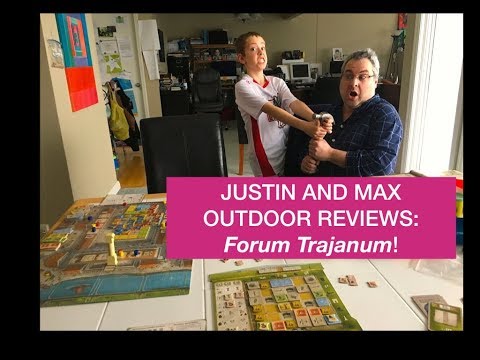 Forum Trajanum Board Game Review!...with Justin and Max