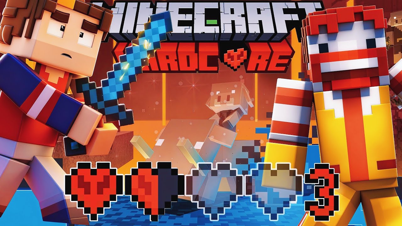 MINECRAFT HARDCORE #3: zombie nivel 99