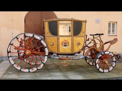 Ceremoniální kočár byl kombinací uměleckého díla a skvělých jízdních vlastností