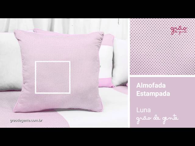 Almofada Estampada Luna | Ref: 51093