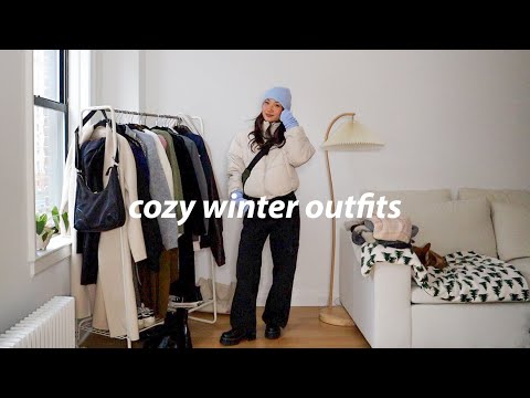 cozy and warm winter outfits☃️ (outfits for cold winters)