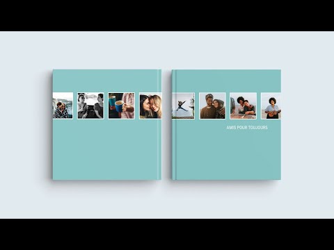 Inspiration pour votre livre photo — 'Amis pour toujours'