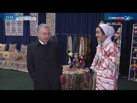 O‘zbekiston 24 telekanali - G‘ijduvon hunarmandchilik markazi haqida lavha