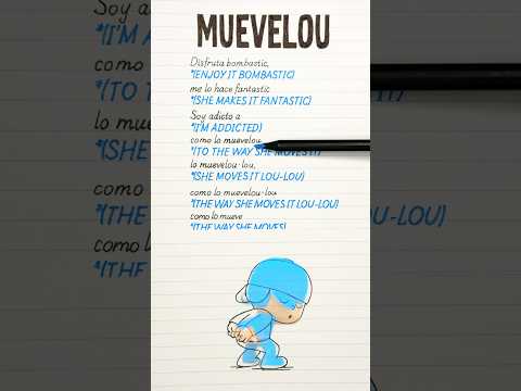 🕺💙 Muevelou – Pocoyo dance (Lyrics + English Translation)