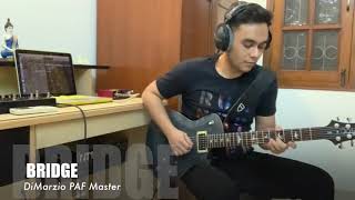 Video thumbnail for DiMarzio PAF Master Set - Tone Demo by Kunal Singh Music
