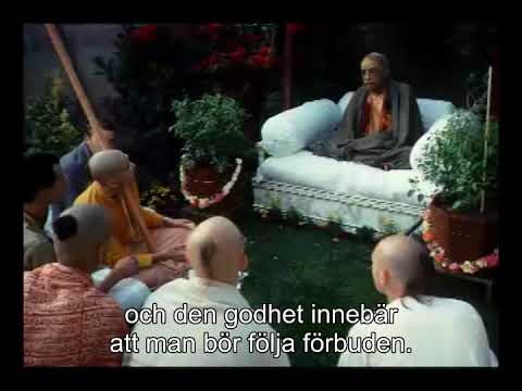 Prabhupada 0818 På plattformen av godhet kad du förstå det AlltigenomGoda