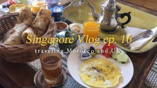 【Singapore Vlog ep. 16】モロッコ＆イギリス旅行 Morocco & UK Part 4｜海の街エッサウィラの朝市 Explore Fish Market in Essaouira
