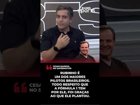 Cesar Barro elogiou a história de Rubinho Barrichello na Fórmula 1! #Fórmula1 #RubinhoBarrichello