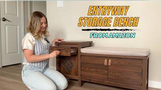 Watch Before Buying This Rustic Entryway Bench with Storage - Honest Review