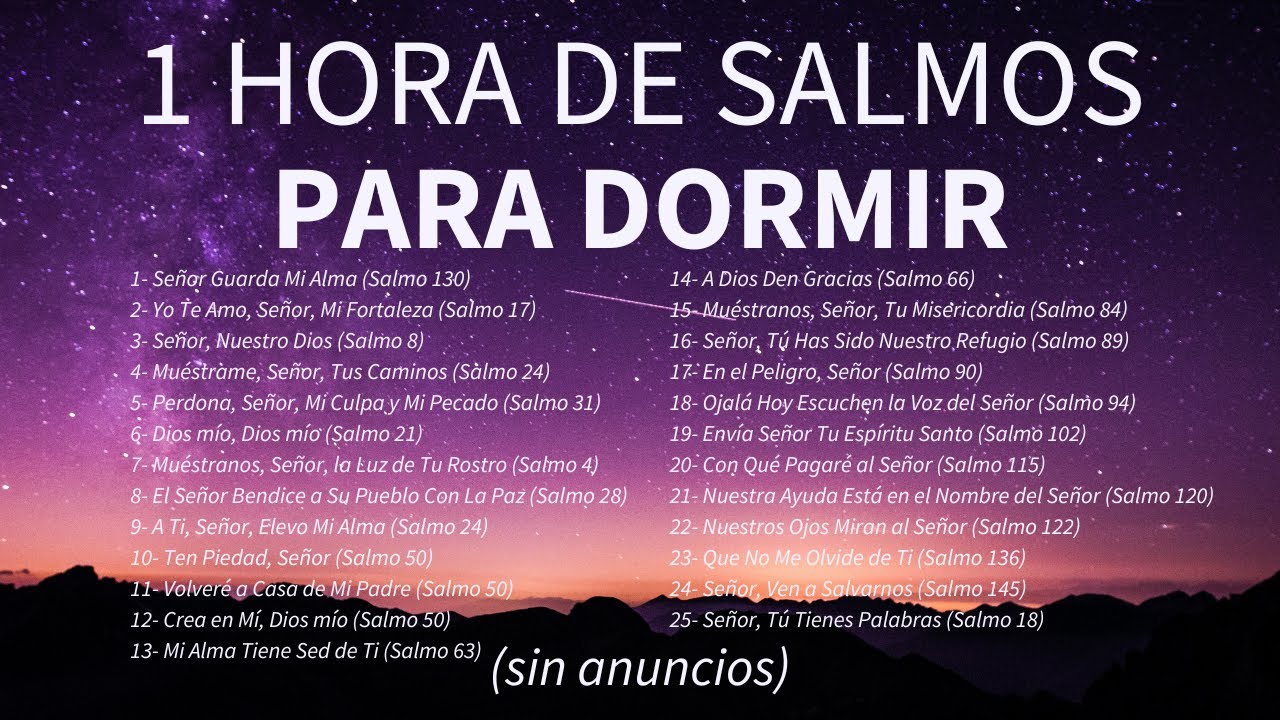 SALMOS PARA DORMIR - Athenas & Tobías Buteler | Música Católica