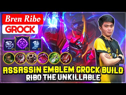 Assassin Emblem Grock Build, Ribo The Unkillable [ Bren Esports Ribo Grock ] Mobile Legends