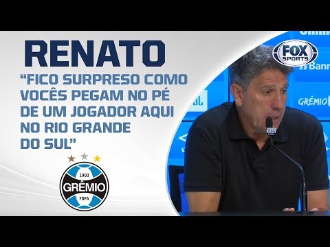GRÊMIO PERDE PARA O FLAMENGO NA ARENA! Renato fala ao vivo