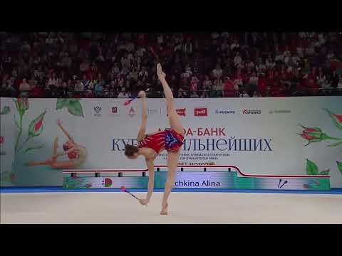🥉Alina Rechkina clubs final International RG Competition Top Gymnasts Cup Stage 1 2025 27.65