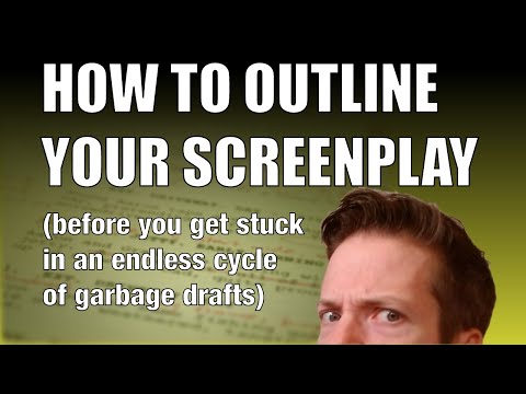 How to OUTLINE a screenplay BEFORE you write (and what this teaches about movie story structure)