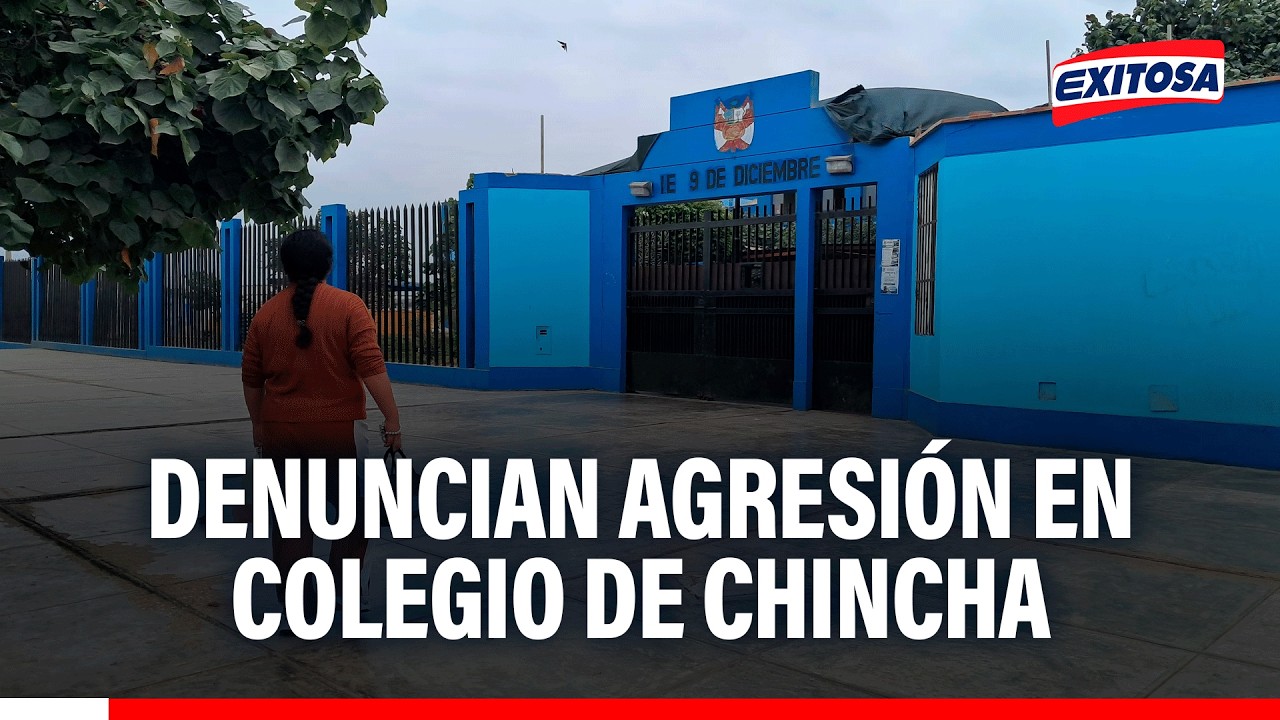 🔴🔵Este hecho de violencia motivó la intervención de la UGEL, Policía y el Centro de Emergencia Mujer
