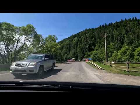 Borsec To Toplita   4K Scenic Drive Romania