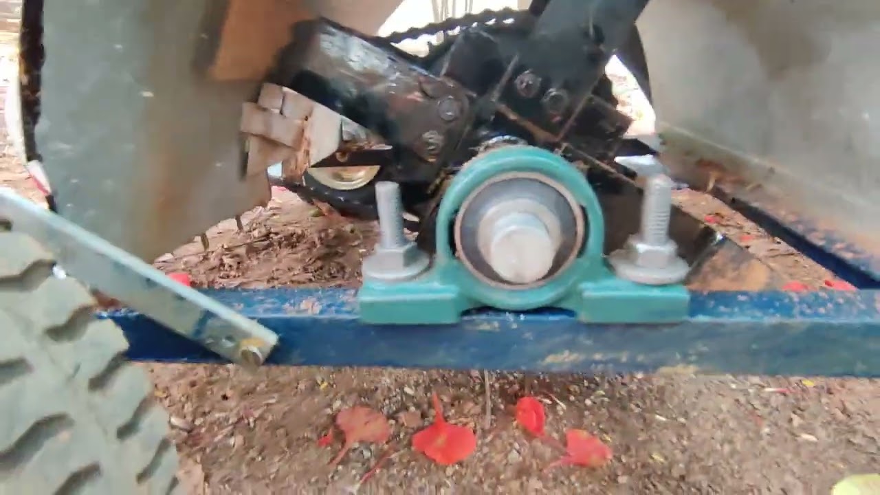 Mini electric tiller Explanation - Final year project