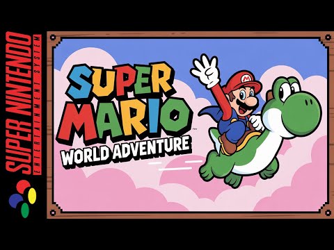 Super Mario World Adventure | SNES ROM Hack Gameplay