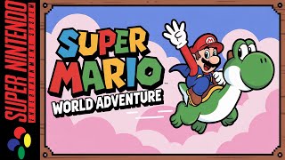 Super Mario World Adventure | SNES ROM Hack Gameplay