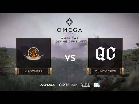 4 Zoomers vs Quincy Crew, OMEGA League: Americas, bo3, game 1 [Lex & 4ce]