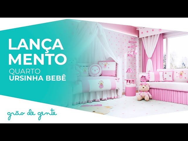 Quarto de Bebê Ursinha Bebê - Grão de Gente