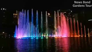 Gardens Tours Travel 11 : Water and Lights Dancing in The Night