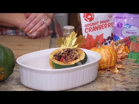 Cooking with Eric - Baked Acorn Squash with Apples