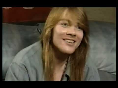Rare Axl Rose Interview With Kurt Loder On Guns N' Roses - Appetite, Matt Sorum, Illusions | 1991