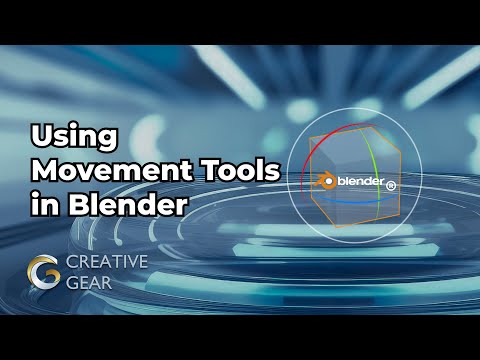 How to use Move, Rotate and Scale in Blender? - blender tutorial for beginners