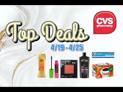 CVS Top Deals | 4/19 - 4/25 | Get Your Essentials | Shop with Sarah | 4-17