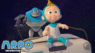 세탁기 로데오 ・ 재미있는 어린이 만화! ・ 로봇알포 Arpo The Robot