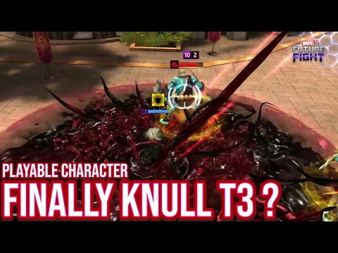 Akhir Nya Knull Playable Juga Kasian Ebony Maw - Marvel Future Fight Indonesia 🇲🇨