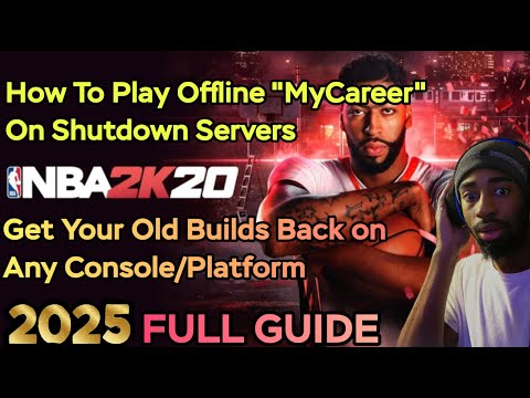 How To Play MyCareer on NBA2K20 or Other 2Ks with Shutdown Servers
