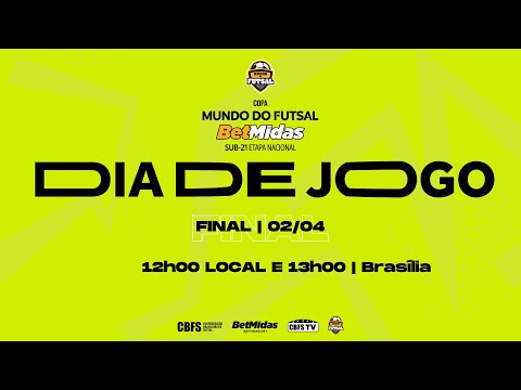 Copa Mundo do Futsal Betmidas SUB-21 - Magnus x Criciuma - Final - Etapa Nacional