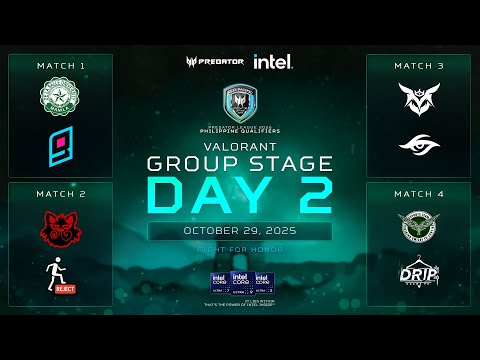 PREDATOR LEAGUE PH 2026 –VALORANT GROUP STAGE DAY 2 #FightForHonor #PLPH26