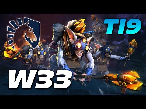 w33 Meepo - Liquid vs Secret - THE INTERNATIONAL 2019 DOTA 2