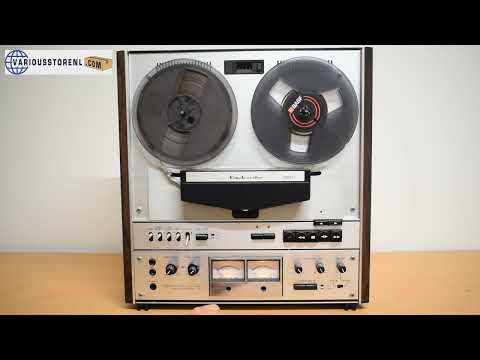 Dokorder 7500 Tape Recorder Record function Demonstration - For sale at www.variousstorenl.com