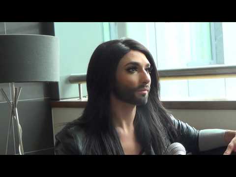 ESCKAZ in Amsterdam: Interview with Conchita Wurst (Austria)
