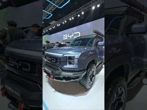 The BYD Shark6 DMO Makes you Enjoy the #TruckLife without fuel anxiety. Catch it at #mias2026 !