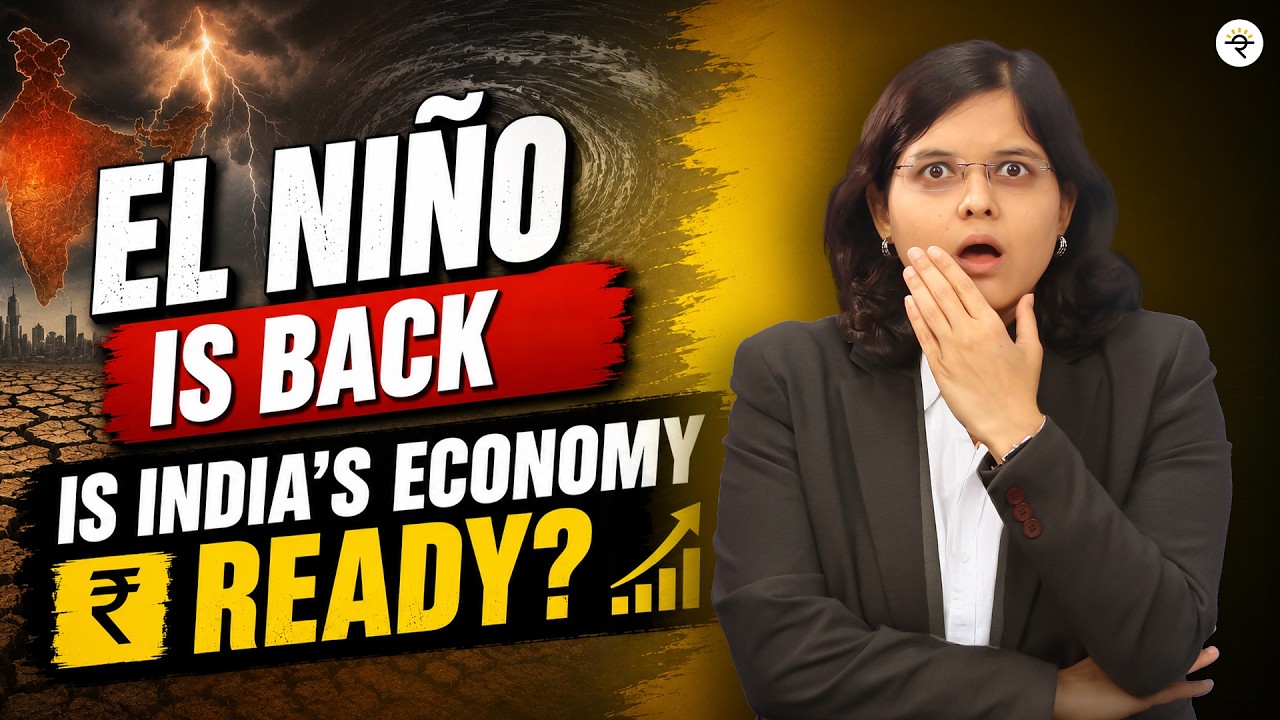 El Niño 2026: India's Biggest Economic Risk | Markets, Inflation & Sector Impact | CA Rachana Ranade
